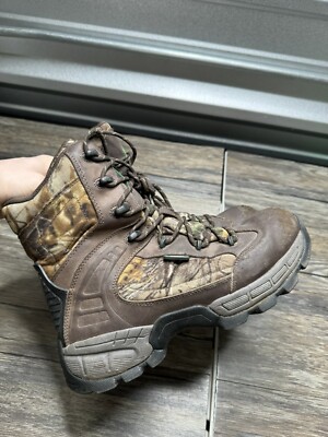 Wood N' Stream Brown X-Stream Waterproof Hunting Boots Men's Size 8 M 640 Gramm