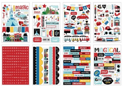 Carta Bella Sticker Book-Believe In Magic