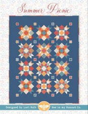 It's Sew Emma Summer Picnic Quilt Pattern by Lori Holt P051-ISE-293 