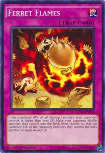 Ferret Flames - MP16-EN093 - Common - 1st Edition x3 - Near Mint
