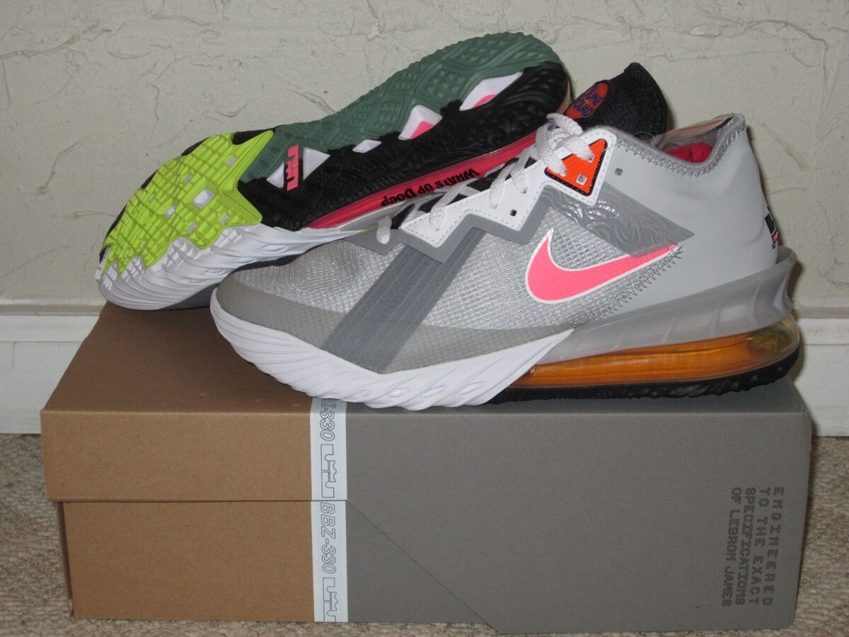 Nike LeBron XVIII 18 Low Bugs Vs Marvin Space Jam Men's Size 10