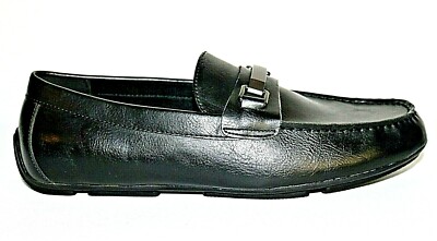 Alfani Mens Egan Black Slip-on Loafers Black Size 10.5 M Pre  display picture 1
