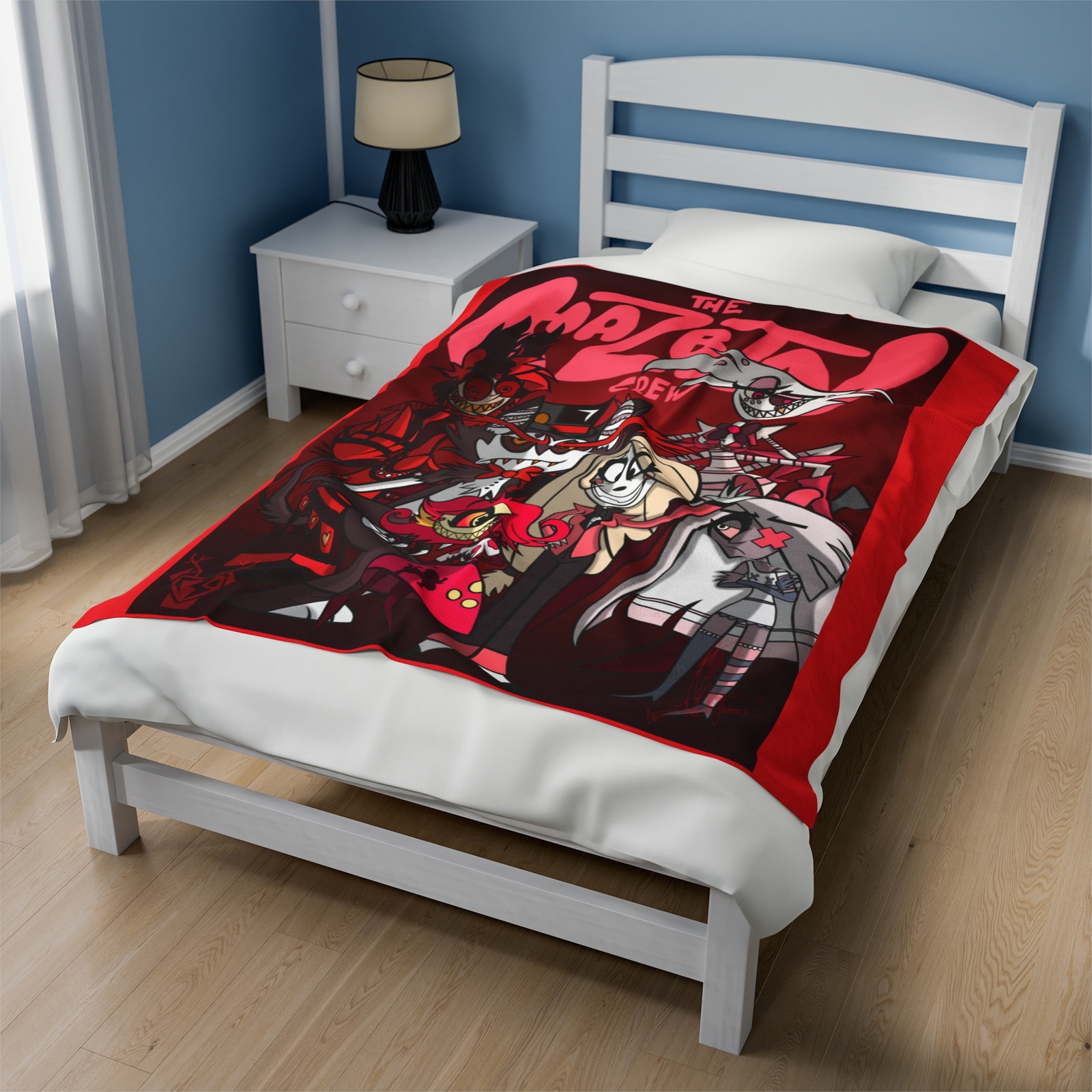 Hazbin Hotel Blanket, Hazbin Hotel Fan Gift
