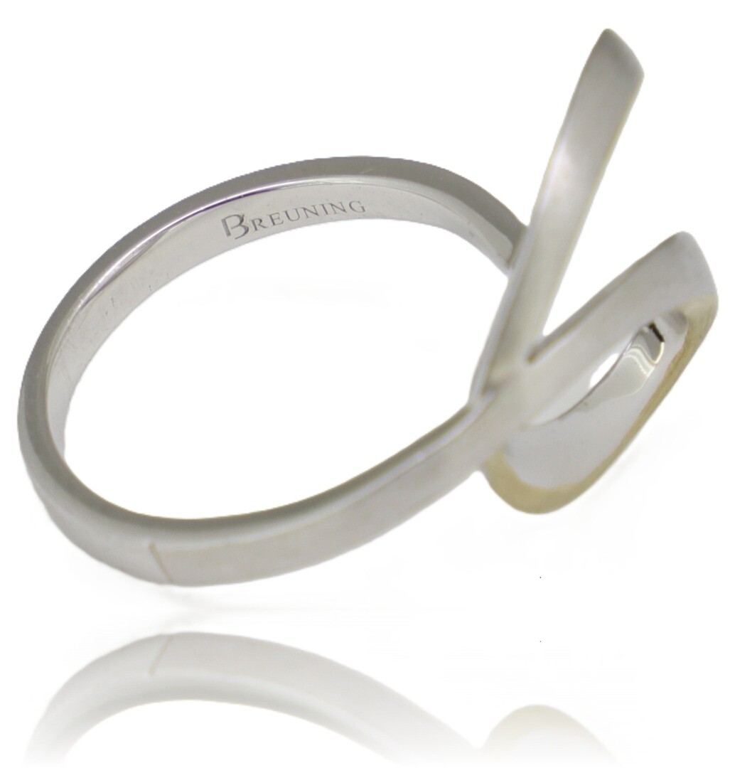 Authentic Breuning 925 Sterling Silver Ring Made … - image 3