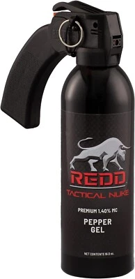 REDD Pepper Spray, Tactical Nuke (1.40% MC) Max Gel - 16 oz. (Fox Labs, Freeze)