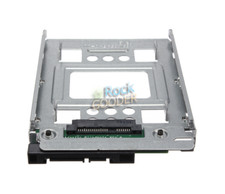 Image of 2* NEW 2.5 inch SSD to 3.5 inch SATA HDD Hard Disk Drive Adapter Caddy Tray rg