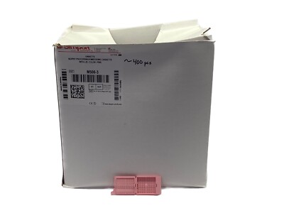 (400) SIMPORT Unisette Biopsy Processing Embedding Cassettes M506-3 Pink