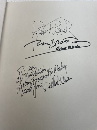 Ronald V Borst / GRAVEN IMAGES The Best Horror Fantasy and Science AUTOGRAPHED - Picture 6 of 12