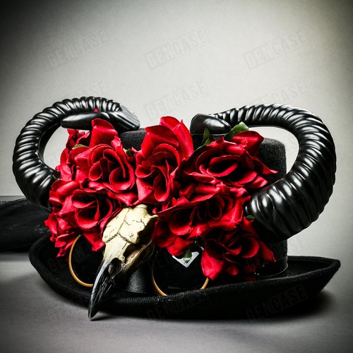 For Men & Women Steampunk Top Hat Victorian Costume Party Prom Top Hat Goggles - Picture 14 of 94
