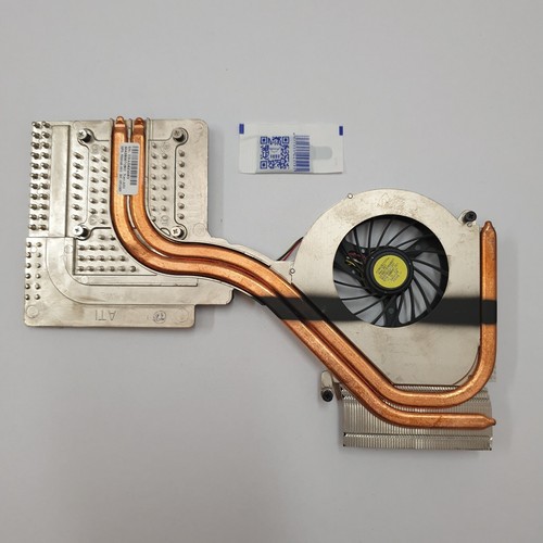 HP EliteBook 8740w Kühler Lüfter Wärmeleitpaste Fan Cooler Heatsink
