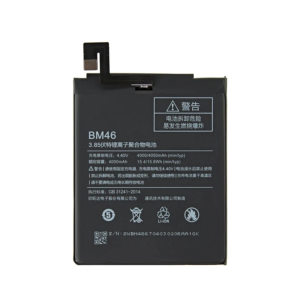 Batería de repuesto para Xiaomi Redmi Note 3 BM46 4000 mAh Herramientas Foto 4 de 4