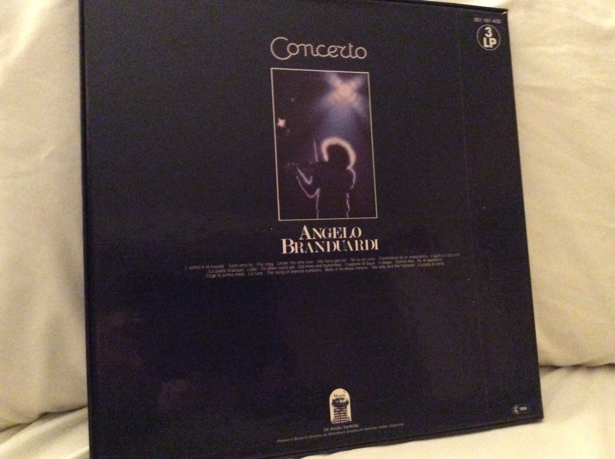 Angelo Branduardi - Concerto (Live) (M-) | eBay