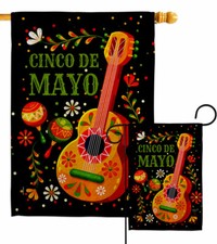Celebrate Cinco De Mayo Garden Flag Summer Decorative Gift Yard House Banner