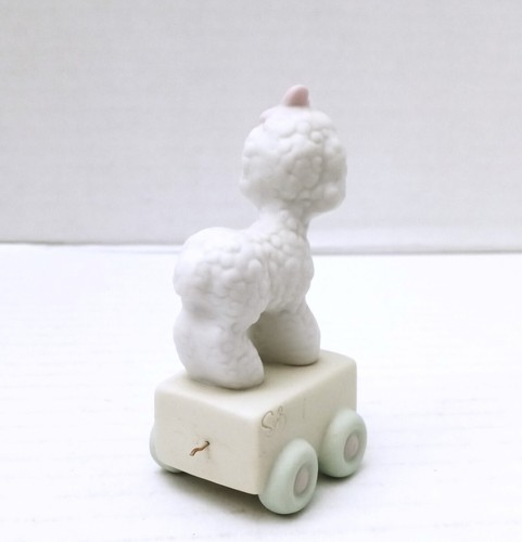 Precious Moments 1st Birthday Train Lamb Sheep Enesco Vintage 1985 - Picture 2 of 5