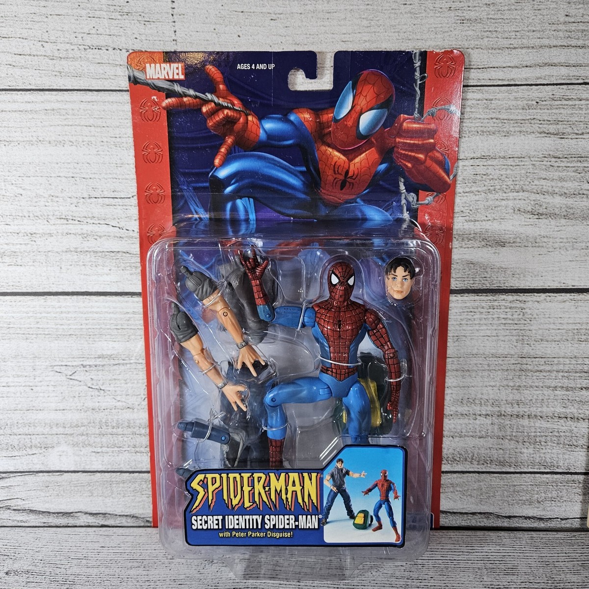 Spider-Man Classics Secret Identity Spidey 2004 Action