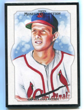2013 Topps Museum - STAN MUSIAL - Canvas Collection Oversized Silver Frame #d/25