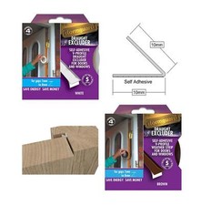 V-Seal draught excluder window door seal self adhesive gap filler Stormguard
