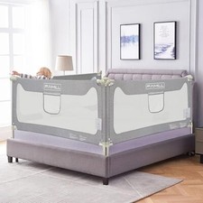 Bed Rail for Toddlers w/U-Shaped Base Bed Rails Suitable Extra Length,1 pc,78.7"