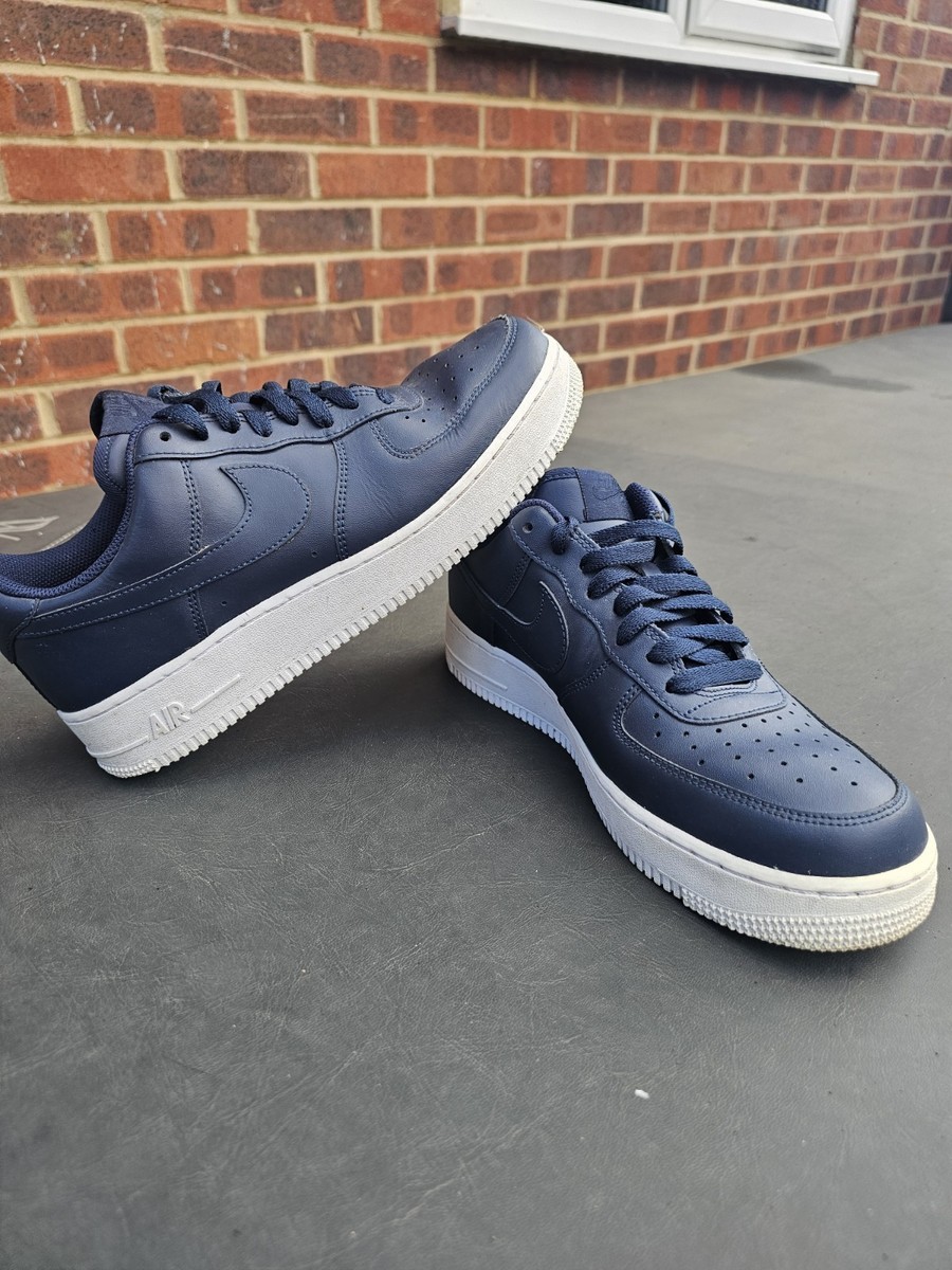 Navy Ultraforce Leather Nike Air Force UK