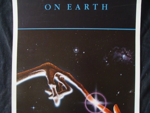 E.T. the EXTRA-TERRESTRIAL movie poster INSERT STEVEN SPIELBERG 1982 - Picture 3 of 8