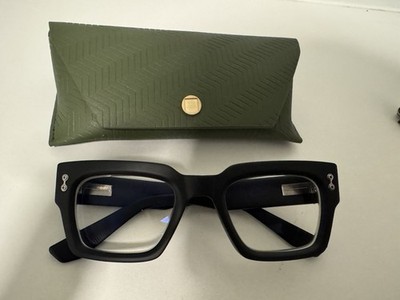 AKONI COSMO AKX-114D-52 Brille Brillengestell Herren Matt Schwarz BLK-BLK