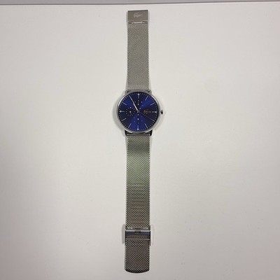 Lacoste Moon 2011024 Multifunction Blue Dial Stainless Mesh  display picture 2