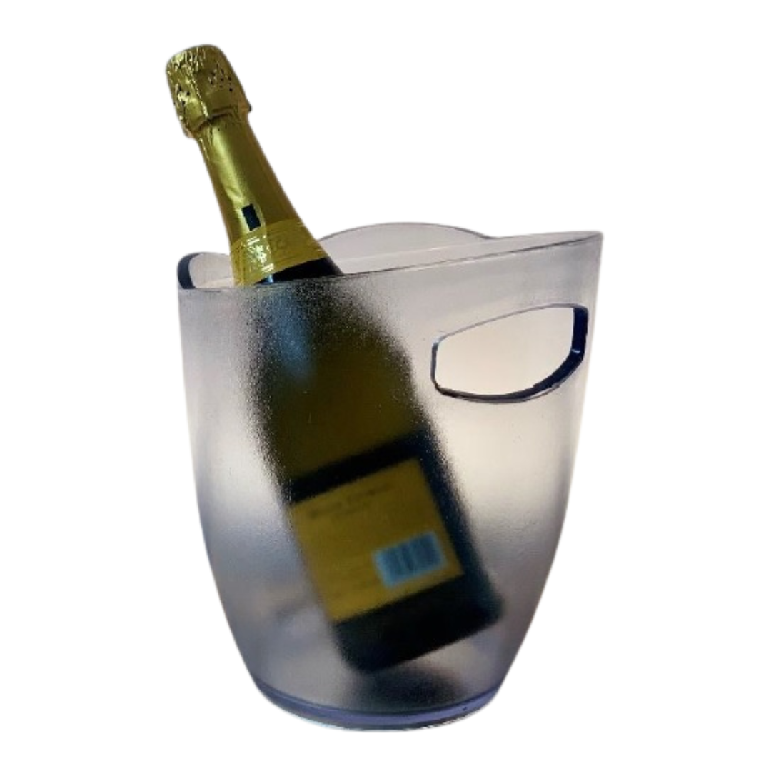 Transparent Bottle Holder 19.5 Cm In Plastic - MC Catering