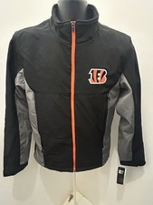 NFL Brand Cincinnati Bengals Men’s Medium Full Zip Jacket NWT