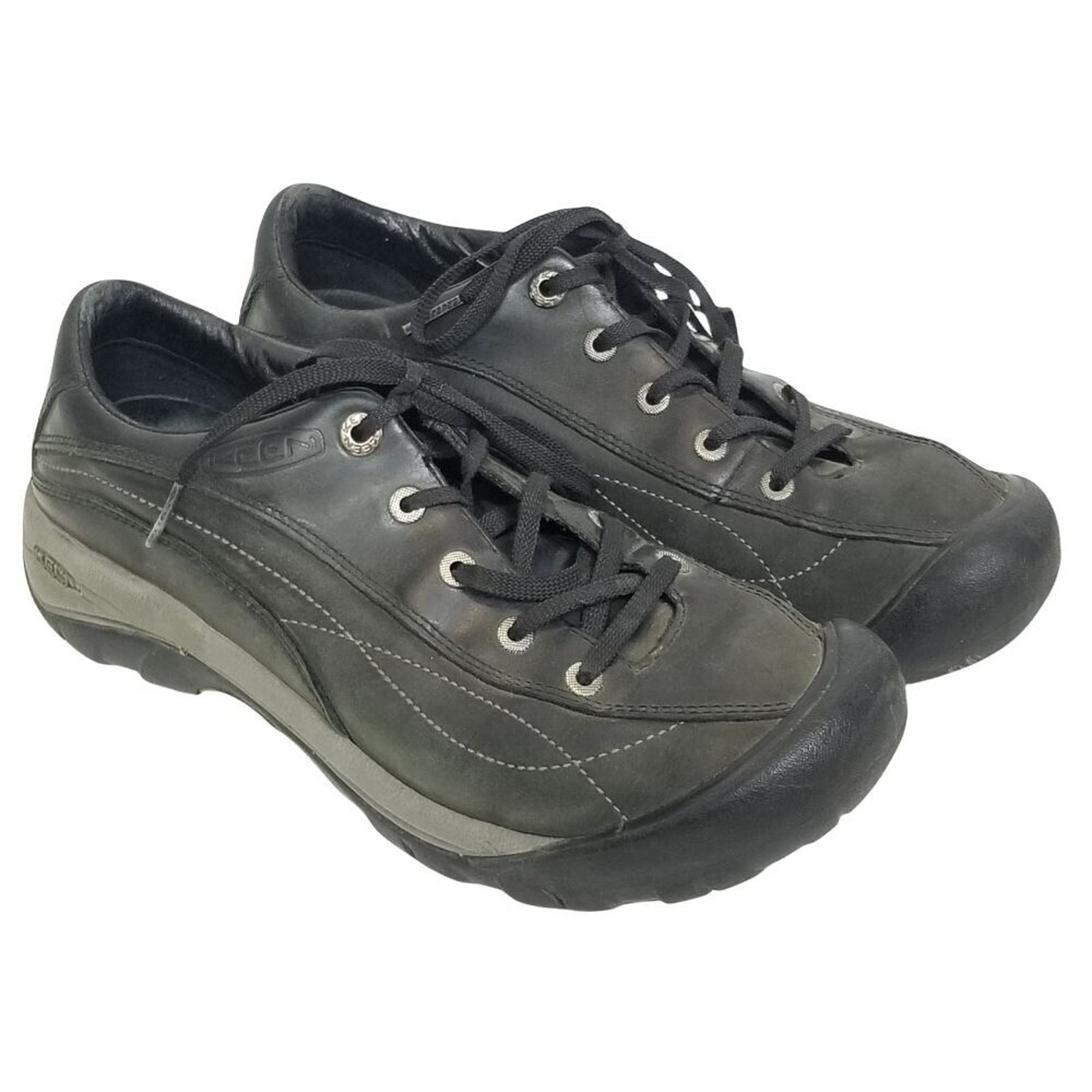 Scarpe Keen donna 9 nere scarpe da trekking donna scarpe sportive donna scarpe in pelle