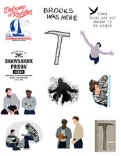 Shawshank Redemption 90s Movie Stickers