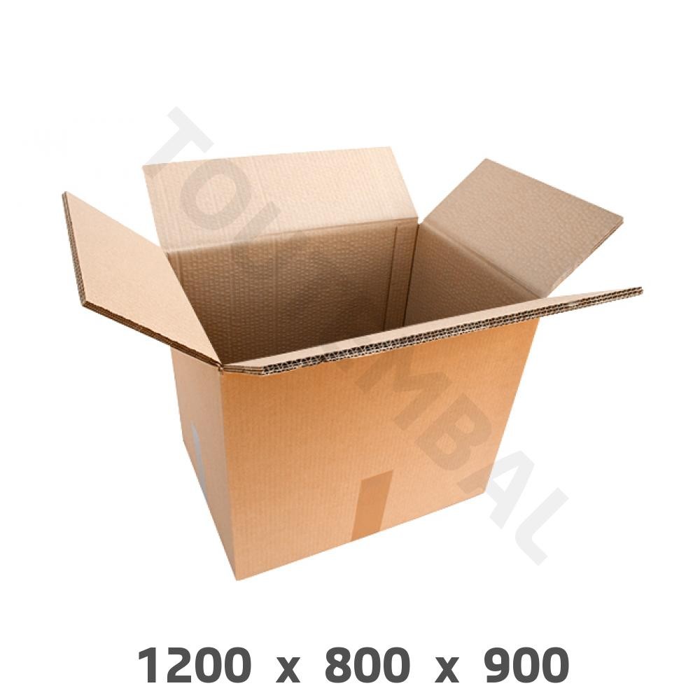 Caisse carton triple cannelure 1200 x 800 x 900 mm pour l'export maritime