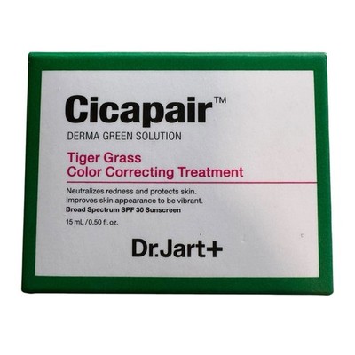 Dr. Jart Cicapair Tiger Grass Color Correcting Treatment SPF30 Suncream 15ml New