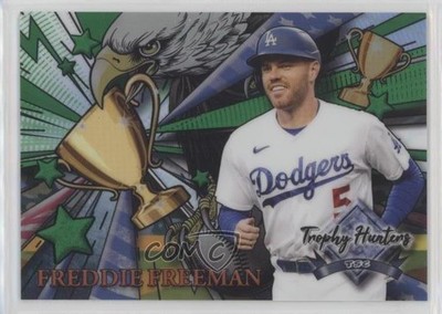 2022 Topps Stadium Club Chrome Green Refractor 99/99 Freddie Freeman #RL-9 11of