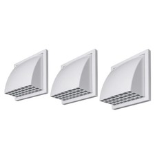 Exhaust Vent Hood Exhaust Cap Wall Vent Cover for Outside Kitchen Household