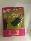 Vintage Barbie 1992 Bongo Fashions #3356 NRFB Pink Shoes Rose Top Dress Logos