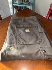 NEW CARHARTT Men's Rugged Ripstop Cargo Work Pants Relaxed Fit 42x32 BN5461-M
