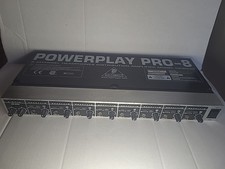 Behringer Powerplay Pro-8 8-Channel High-Power Headphones Amplifier Amp HA8000