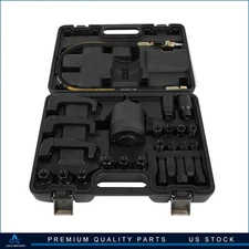 24Pcs Pneumatic Puller Set Extractor Tool Kit For Diesel Injectors Removal New