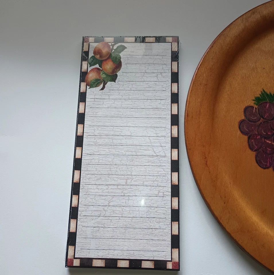 🍒Juego de bloc de notas redondo de madera para servir frutas plato de madera té cottageCore 🍰 Foto 4 de 4