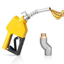 VEVOR 3/4 in NPT Automatic Fuel Nozzle 0.78 in Spout Auto Shut Off Gas Nozzle