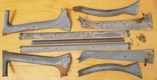 Rear Window Garnish Trim Studebaker Lark Wagon 1960 1961 1962 1983 1964 60 61 62 Rear Window Garnish Trim Studebaker Lark Wagon 1960 1961 1962 1983 1964 60 61 62