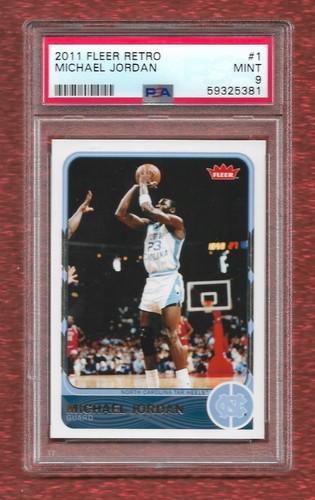 Michael Jordan #1 card from 2011 Fleer Retro