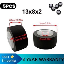 5PCS 13 8.3 6.5 2 Pinch Roller Wheel Tape Recorder Rubber Pressure Belt Pulleys