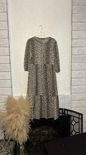 ZARA Animal Print  Maxi Dress Size Small