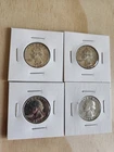 1964 Washington Quarters - 90% Silver - Lot of 4
