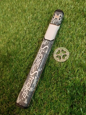 TAYLORMADE Superstroke Digital Camo Grey Tour 2.0 Round Putter Golfgriff GRATIS BALLMARKER