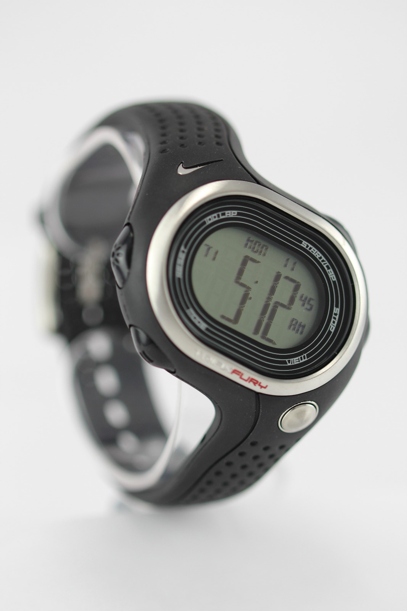 Nike Triax Fury 100 Super Running Watch Black Wr0139-001 100