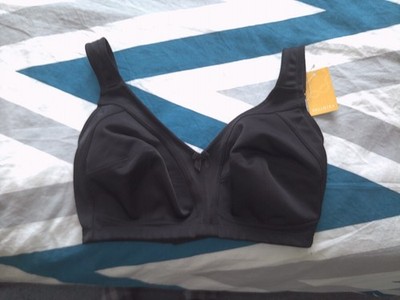 Anita Care Tonya Black Mastectomy Bra 36E - Non-Wired, Padded, Soft Microfiber Pockets, Comfort Fit - View #3