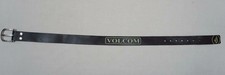 RARE VINTAGE VOLCOM STONE BOYS 25-31 BROWN GENUINE LEATHER REMOVABLE BUCKLE BELT