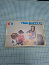 Vintage Tupperware Toys Mini-Serve-It Children's Serving Set